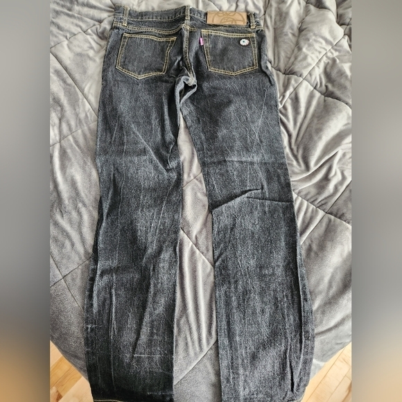 Japanese Selvedge Denim  With Pink Pockets - Picture 3 of 12